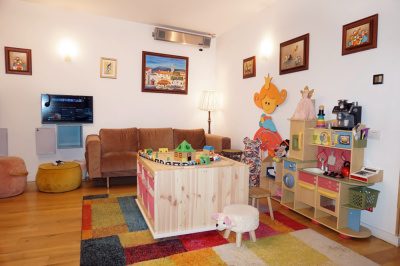 2inkle Dent - Stomatologie pentru copii - Zona receptie clinica 2inkle Dent