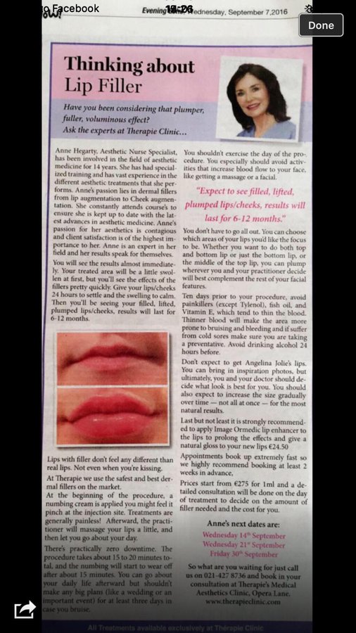 Anne Hegarty, Cosmeticare - Anne Hegarty, Cosmeticare