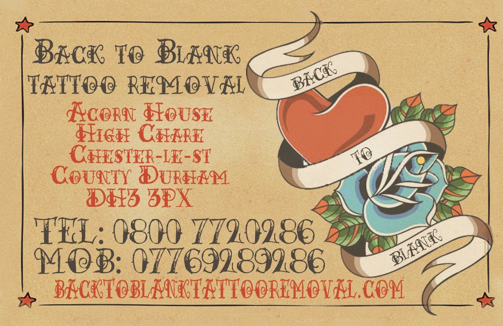 Back to Blank Tattoo Removal Ltd - Back to Blank Tattoo Removal Ltd