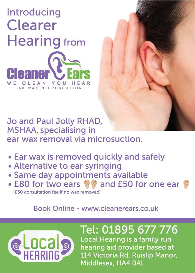 آذان أنظف - Ruislip - Cleaner Ears - Ruislip