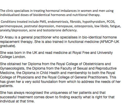 Dr Anu Arasu - Dr Anu Arasu