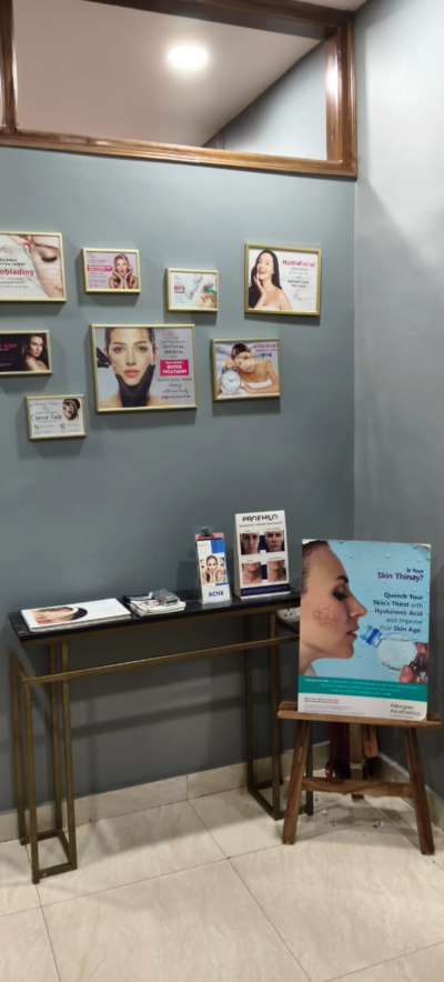 Dr Asma M.D - Dermatologist in Lucknow, Hair & Skin Clinic - Reception Area