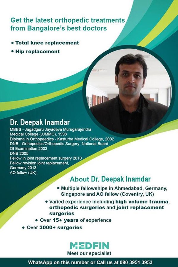 Dr Deepak Inamdar's Orthopedic and Joint Replacement Center - Dr Deepak Inamdar's Orthopedic and Joint Replacement Center