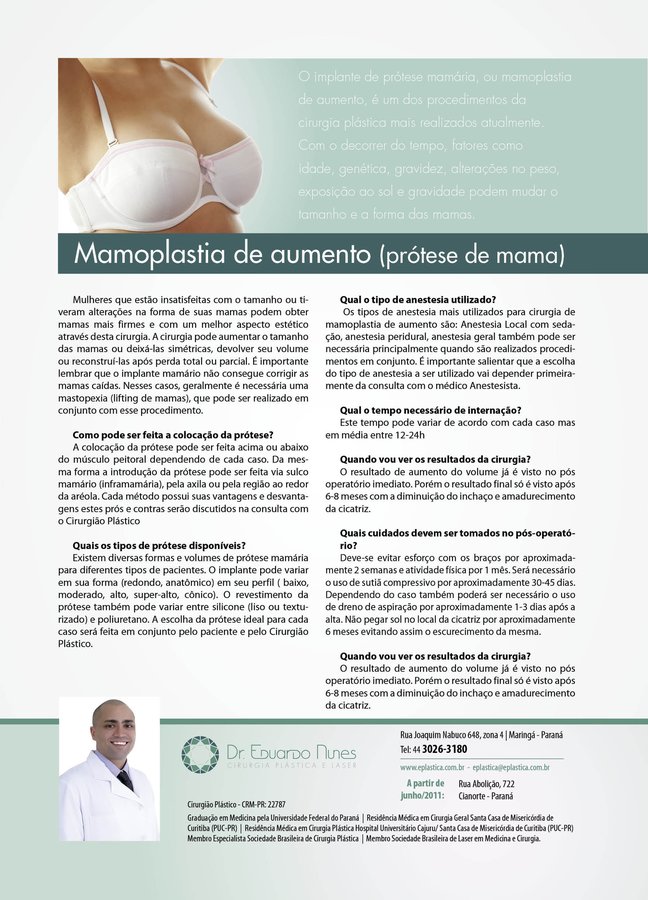 Dr Eduardo Nunes Cirurgia Plástica - Maringá - Dr Eduardo Nunes Cirurgia Plástica - Maringá