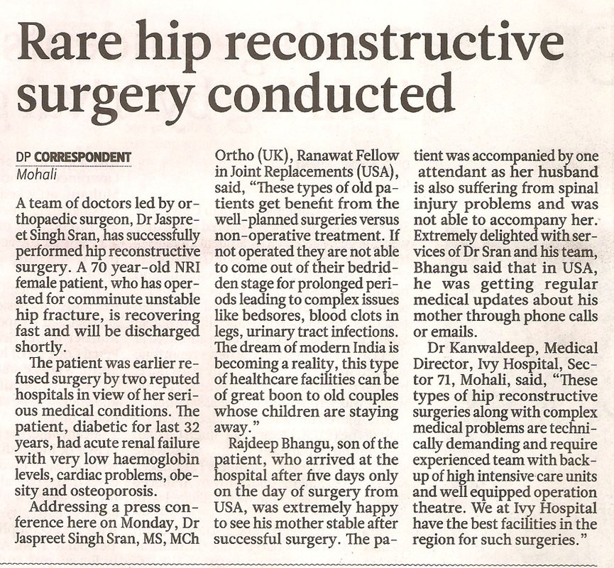 Dr. Jaspreet MS;MCh(UK);Fellow(USA) - Dr. Jaspreet MS;MCh(UK);Fellow(USA)