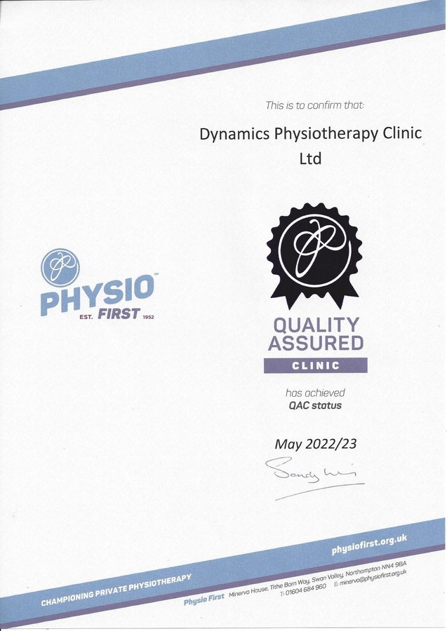 Dynamics Physiotherapy Clinic Ltd - Dynamics Physiotherapy Clinic Ltd