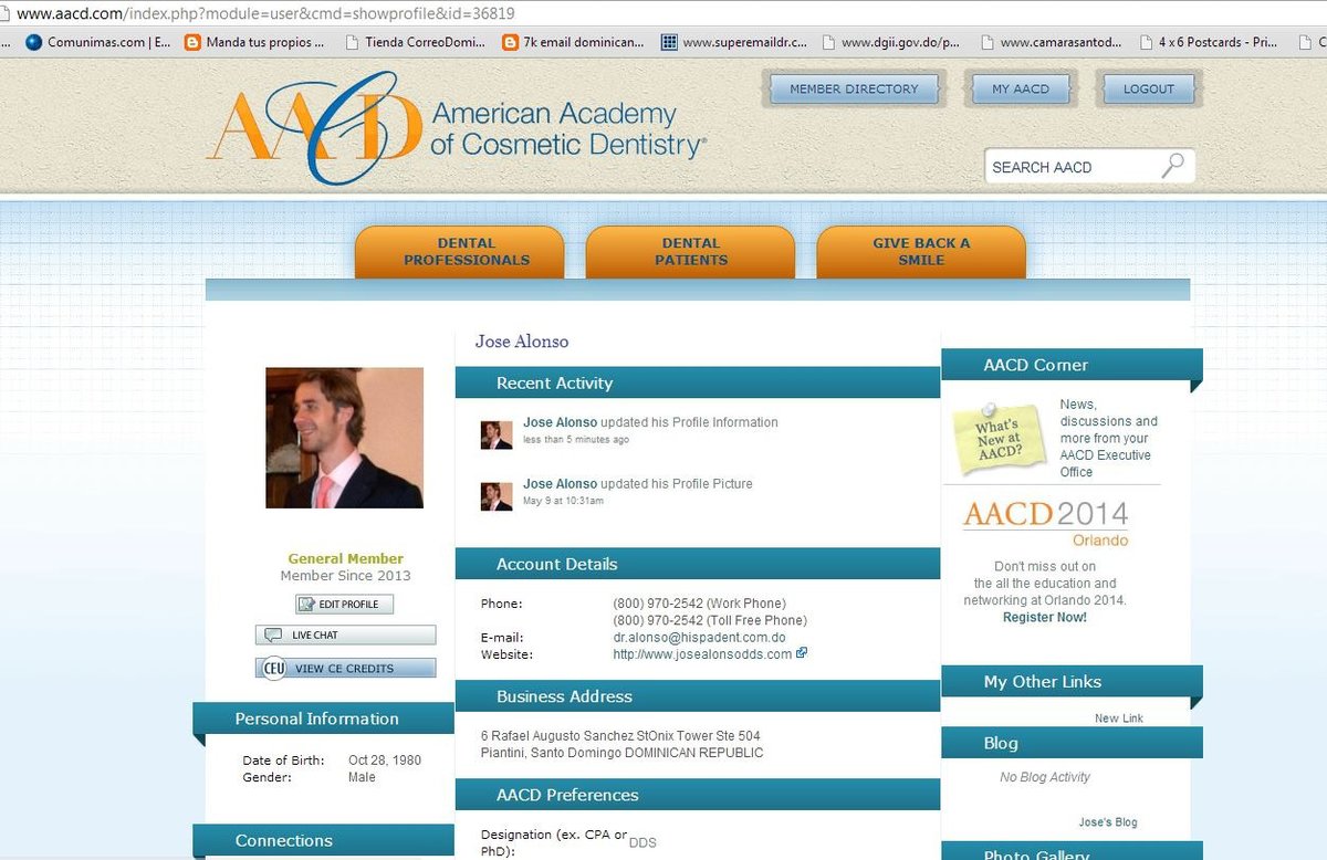 Hispadent - Jose Alonso MD, DDS, FACS - Hispadent - Jose Alonso MD, DDS, FACS