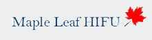 مابل ليف هيفو - Maple Leaf Hifu