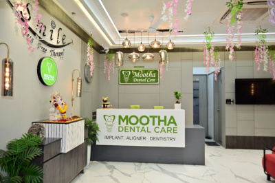 Mootha Dental Care - Dental Clinic in Magarpatta - Mootha Dental Care Clinic Reception