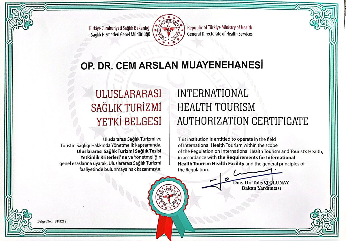 Op. Dr. Cem Arslan Clinic - Op. Dr. Cem Arslan Clinic