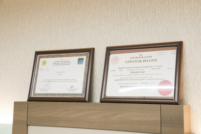 Op. Dr. Mustafa Çakır | Rhinoplasty and Ear nose and throat specialist - Certificates