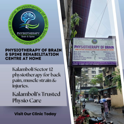 Physiotherapy of brain & spine rehabilitation centre at home - best physiotherapist Kalamboli