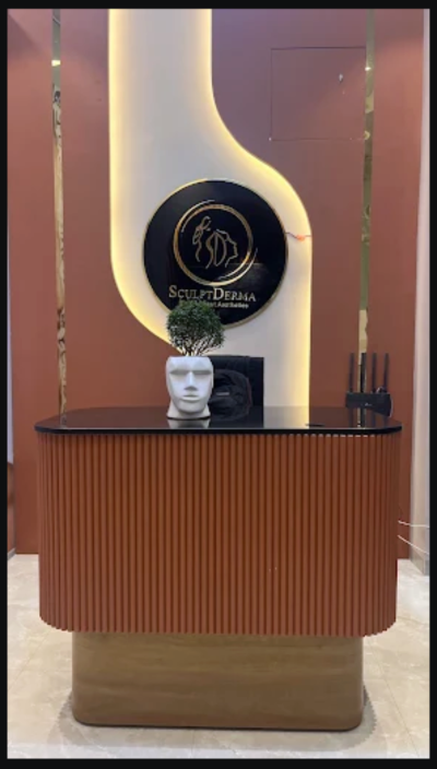 Sculpt Derma - Reception Desk