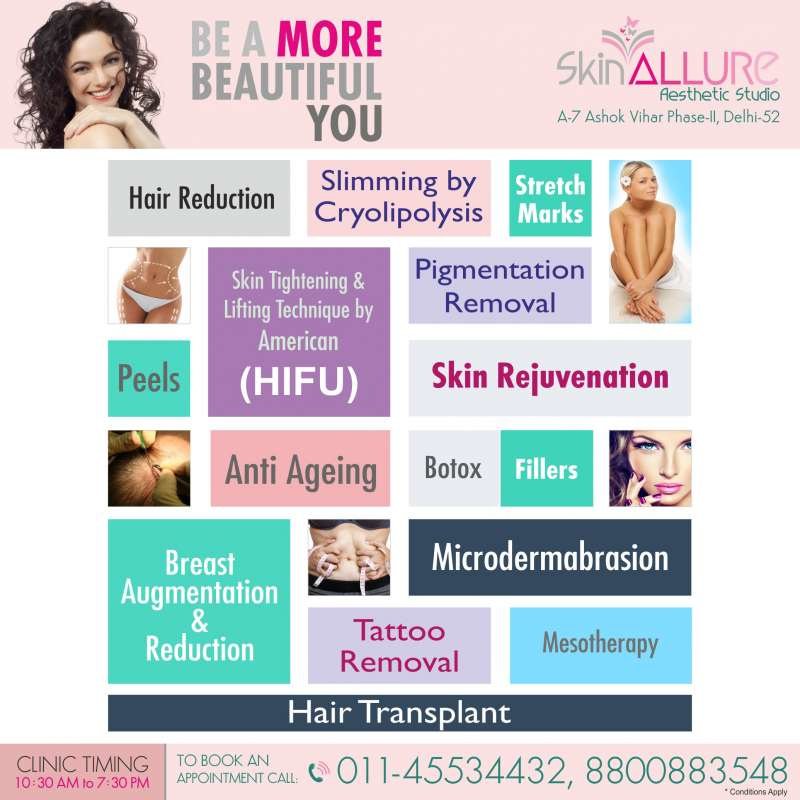 العناية بالبشرة التجميلية - Skin Allure Aesthetic Clinic