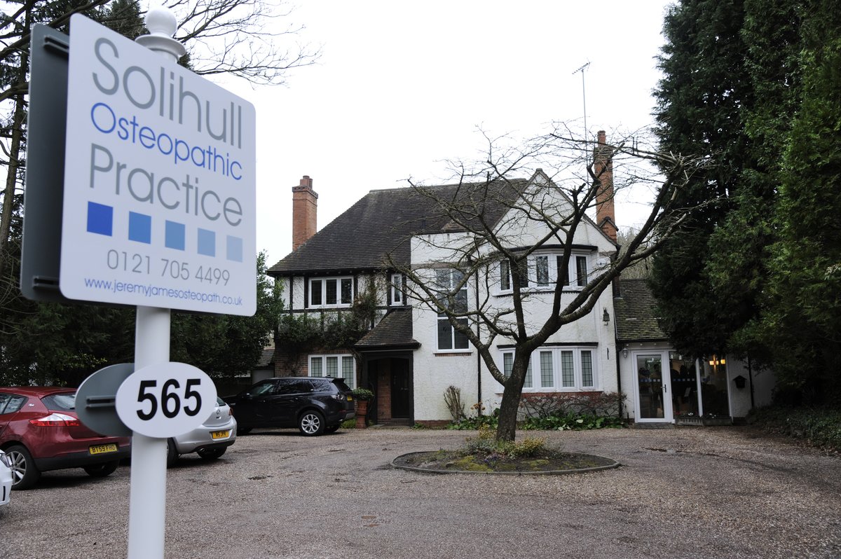 Solihull Osteopathic Practice, Jeremy James & Associates - Solihull Osteopathic Practice, Jeremy James & Associates