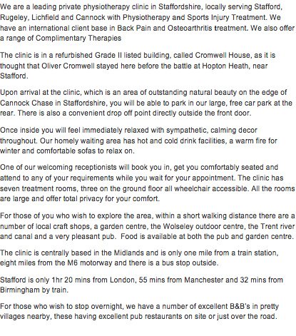 The Nicky Snazell Pain Relief Clinic - The Nicky Snazell Pain Relief Clinic